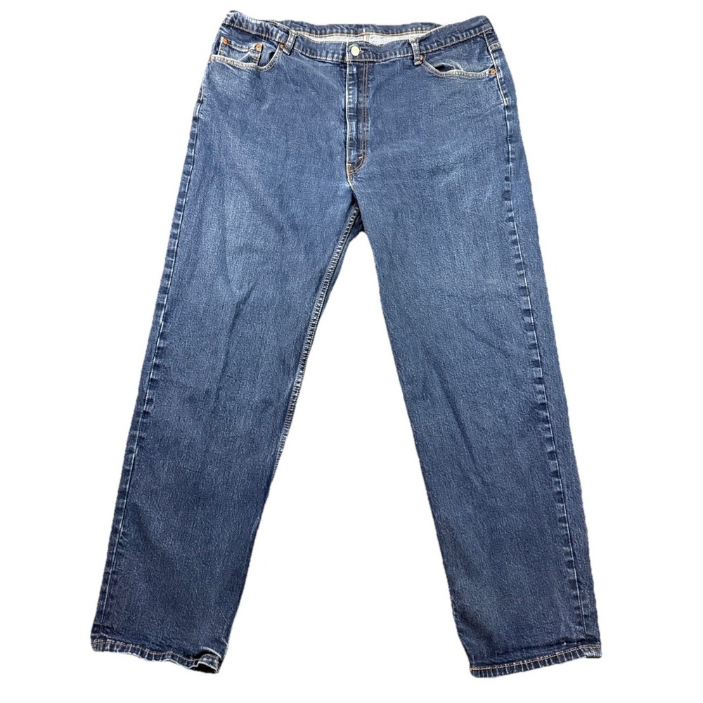 Levi's 550 Relaxed Fit Jeans W48 L34 (Meas 43x32) Blue Denim Egypt